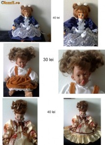 papusi antice de colectie-limited edition foto