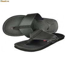 Slapi unisex Puma Leather Flip Wide 35016902 - Id: 5939 foto