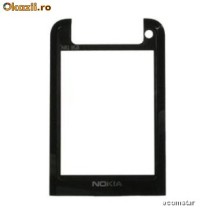 Carcase Geam Nokia N81 negru