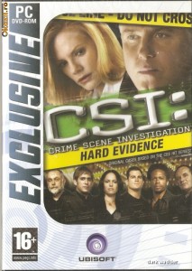 JOC PC C.S.I. CRIME SCENE INVESTIGATION HARD EVIDENCE ORIGINAL SIGILAT foto