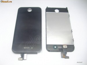 Iphone 4 Original, Ecran LCD + Touchscreen + Rama + Geam, ansamblate, NOI cu Tipla pe ele foto