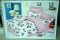 Set lenjerie patut copii cu protectie roz