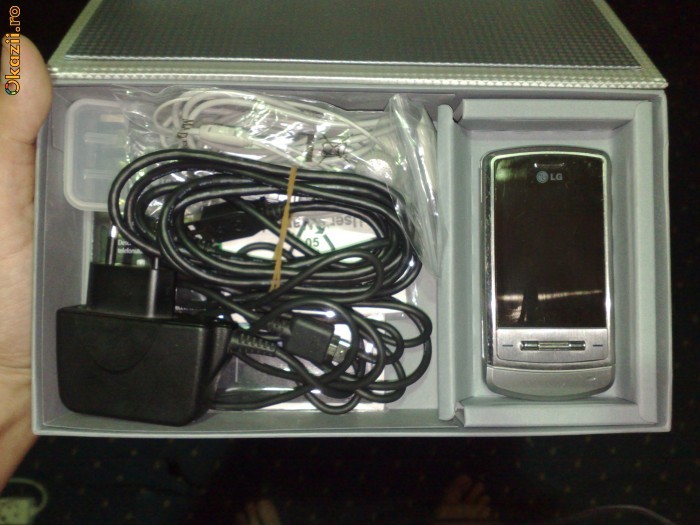 VAND LG SHINE KE970 Silver 9.5/10 in cutie FULL foto mare