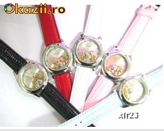 Ceas Hello Kitty K4491 - CADOU ! - Livrare in toata tara ! foto mare