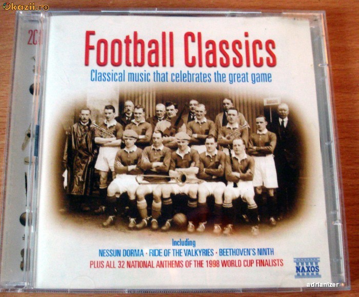 Football Classics (2 CD) *RARITATE* foto mare