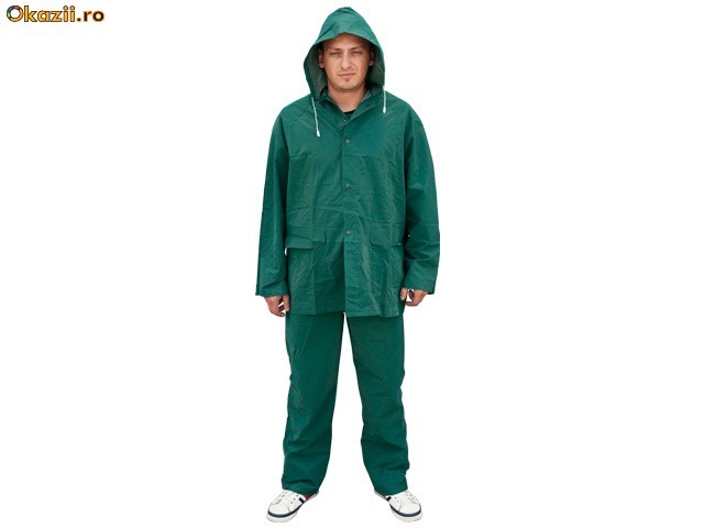 Costum pescar  impermeabil foto mare