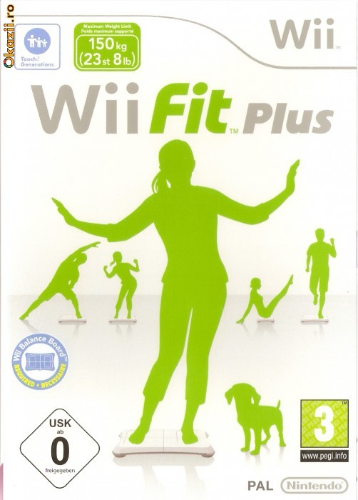 JOC WII FIT PLUS ORIGINAL PAL SIGILAT (FARA PLACA) foto mare