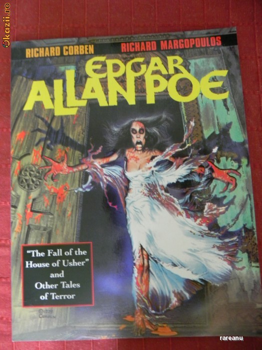 RICHARD CORBEN, MARGOPOULOS -EDGAR ALLAN POE. BENZI DESENATE foto mare