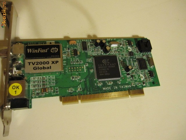 TV TUNER Leadtek, Chipset  Conexant CX2388x. Poze reale! foto mare