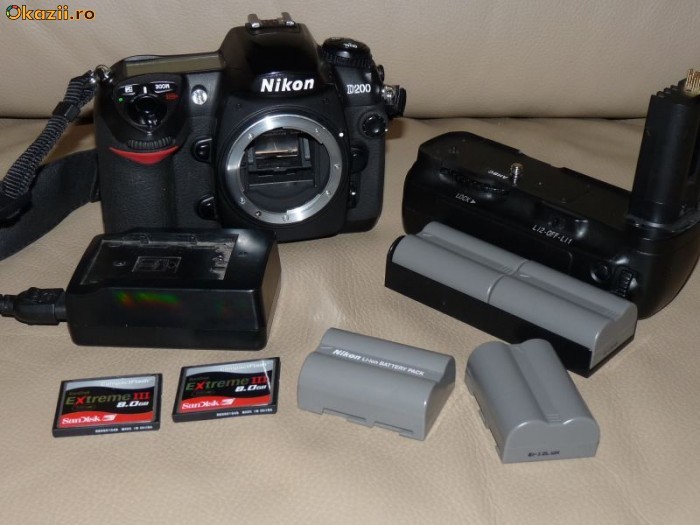 Nikon D200 fara Grip foto mare