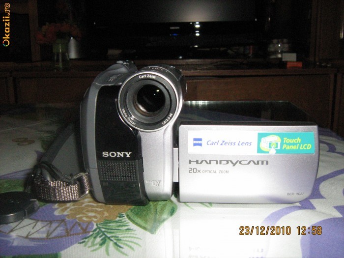 Camera video Sony foto mare