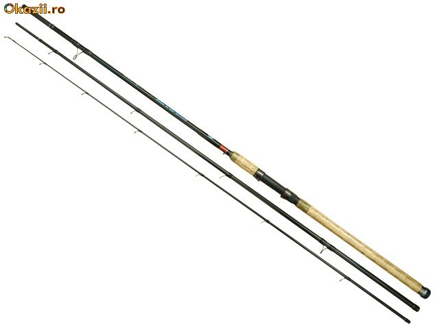 Lanseta fibra de carbon Trout Match 3.6m foto mare