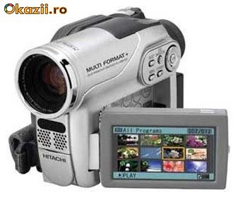 Camera video DVD Hitachi DZ-BX35E cu DVD-RW/SD foto mare