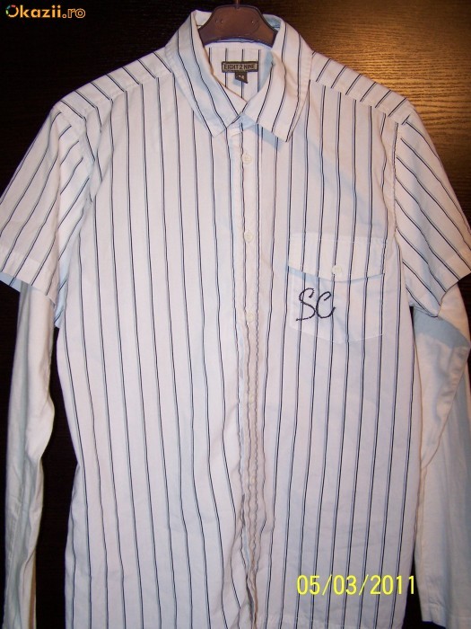 Camasa casual stil american, Eight 2 nine foto mare