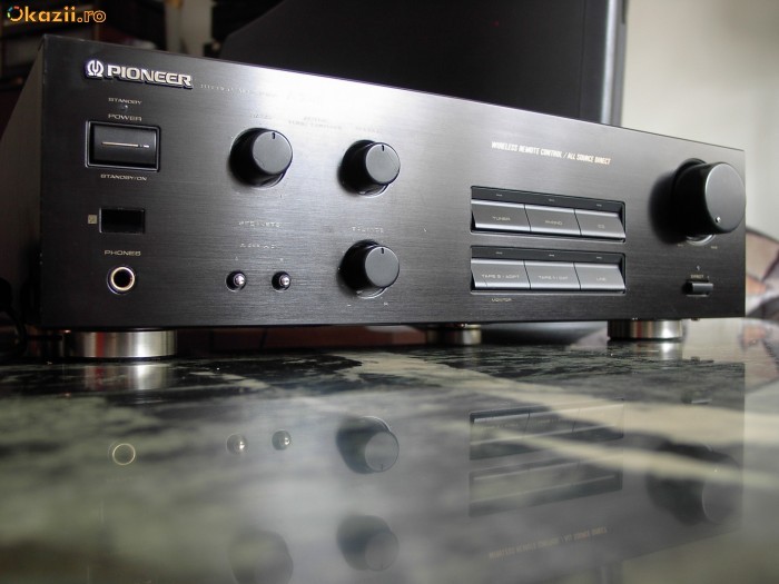 Amplificator Pioneer A302R + telecomanda foto mare