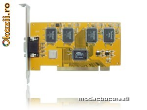 Placa de captura 4 video+4 audio, 100FPS, compresie H.264 foto mare