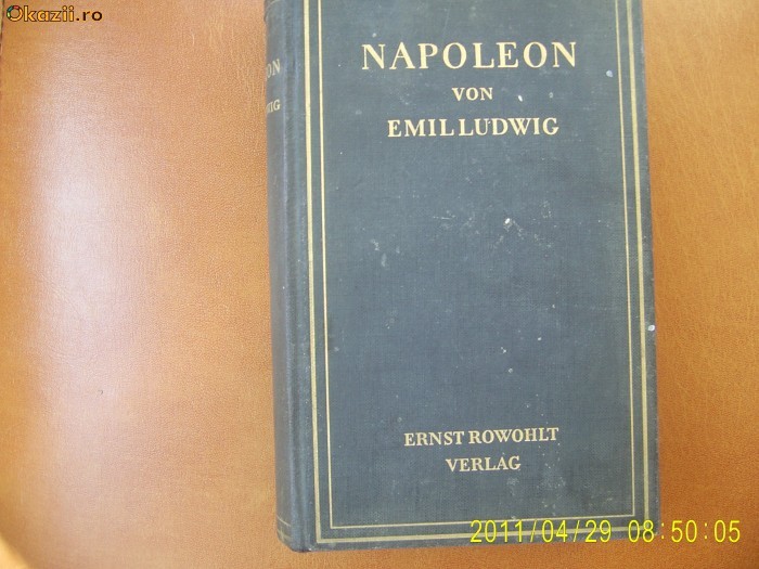 Emil Ludwig-Napoleon 1926 foto mare