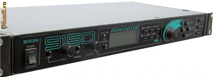 Procesor pentru Chitara Zoom 9150 - preamp pe lampa foto mare