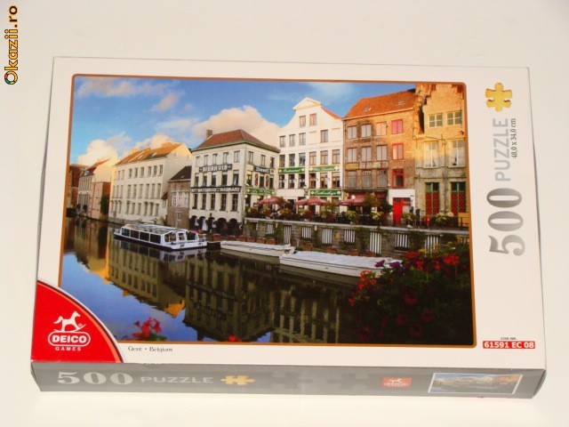 PUZZLE BELGIA 500 BUCATI ! foto mare