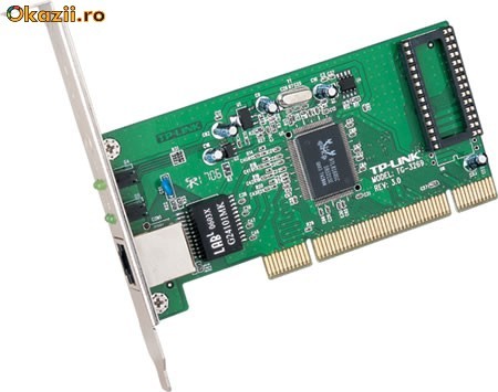 PLACA RETEA PCI foto mare