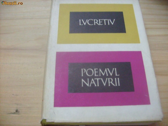 Lucretiu-poemul naturii foto mare