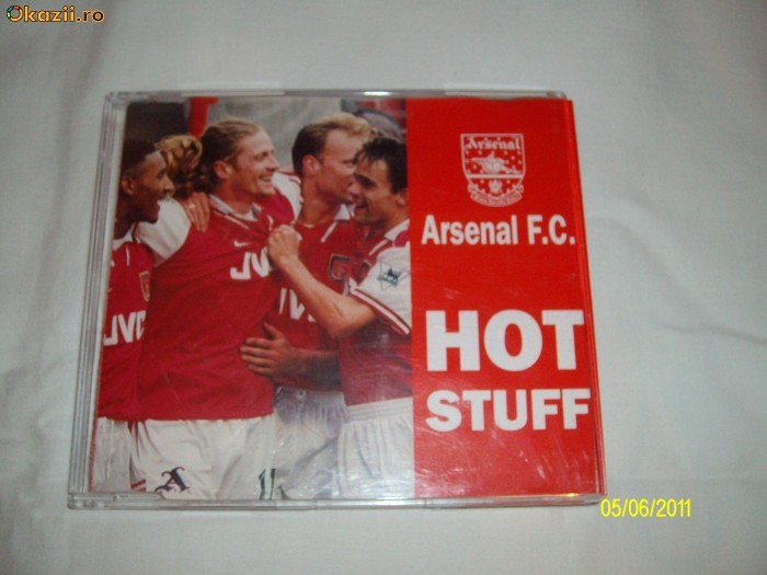 CD ARSENAL F. C. HOT STUFF foto mare