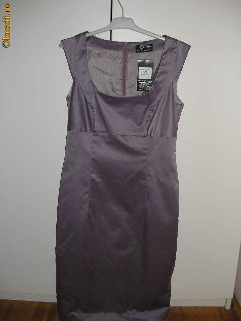 Rochie satin, noua, marime 40 foto mare