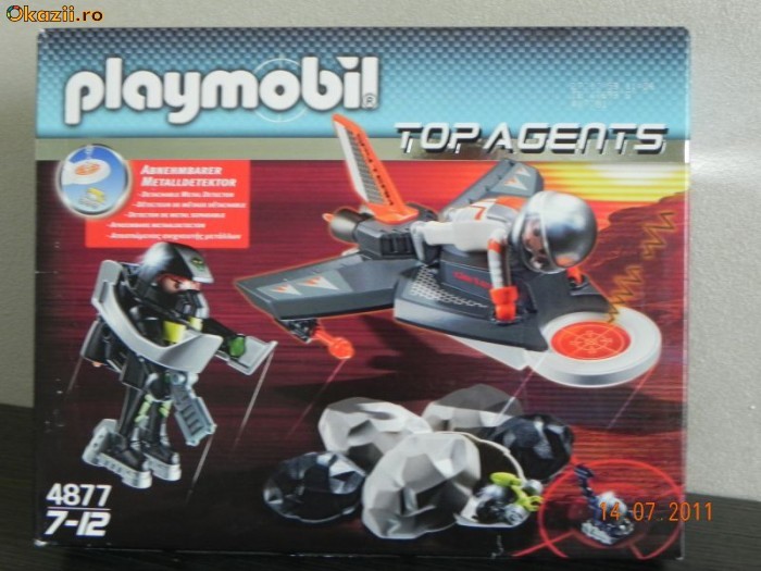 set constructie play mobil 4877 topagents sigilat foto mare