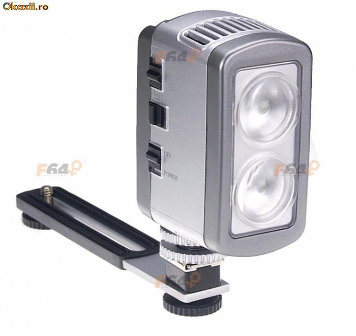 Lampa video F&amp;amp;V Twins Digi Pro80 LED 5600K foto mare