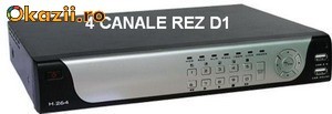DVR H.264, 4 canale, D8504 foto mare