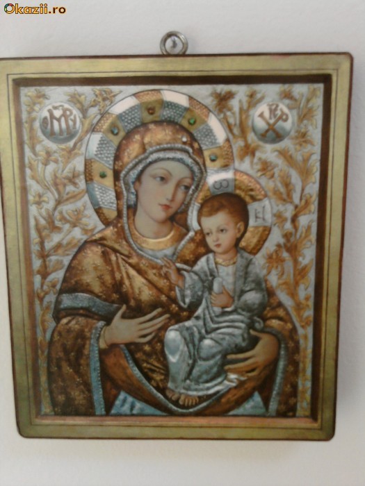 ICOANA - litografie pe suport lemn foto mare