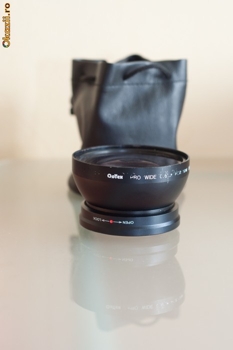 Obiectiv Optex 0,65X wide lens VX2100 - PD170 foto mare