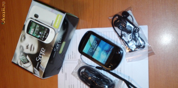 URGENT 2BUC*cosmote sense nou,touchscreen, pachet full,cel mai mic pret garantat de pe okazii foto mare