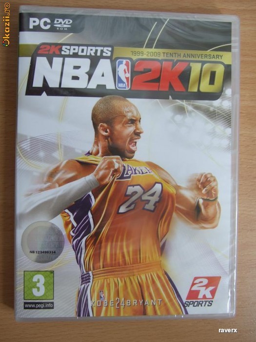 NBA 2K10 - joc PC original, sigilat foto mare