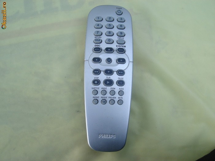 telecomanda Philips dvd-player(2 modele) foto mare