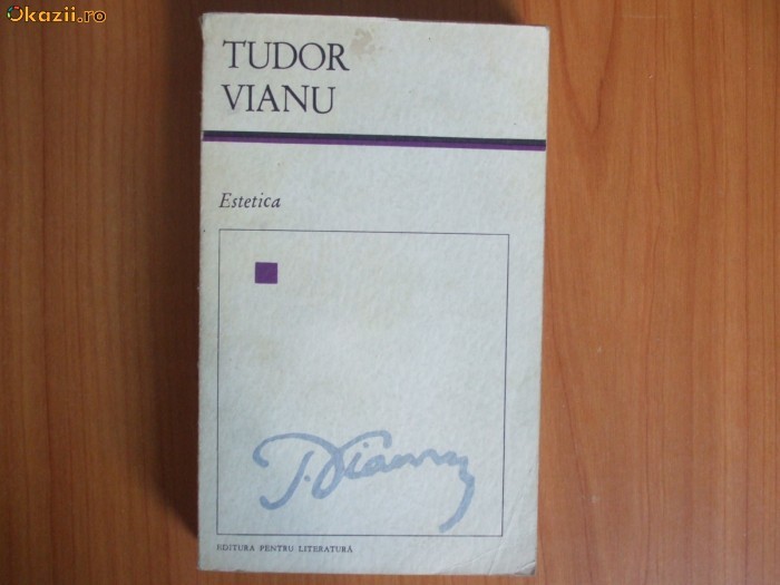 13 TUDOR VIANU - ESTETICA foto mare
