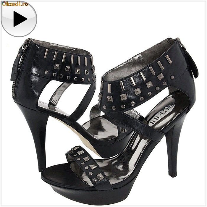 *** Sandale cu Platforma GUESS, Dama / Femei, PIELE, 100% AUTENTIC, GWTABLET *** foto mare