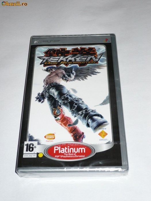Joc Sony Playstation portable PSP - Tekken Dark Resurrection - sigilat foto mare