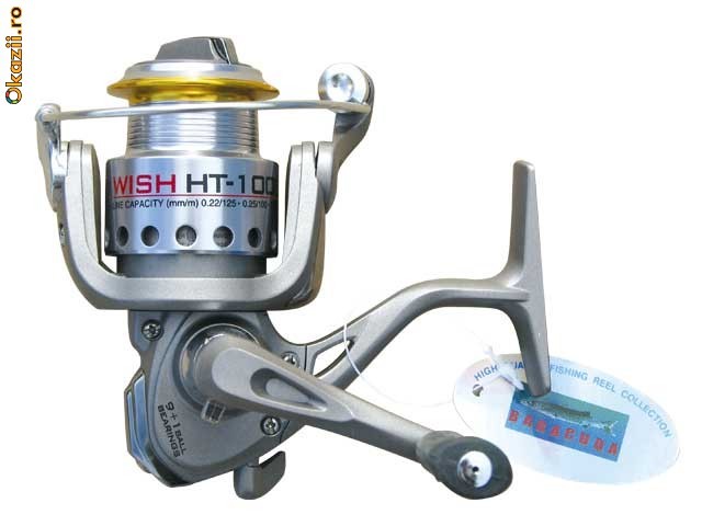 Mulineta Baracuda Wish HT2000 pentru spinning foto mare