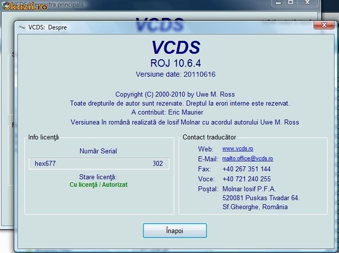 Update Reparatii VCDS 10.6.4 Romana foto mare