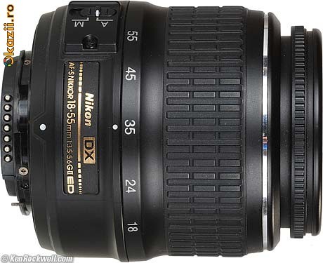 Obiectiv Nikon 18-55mm stare foarte buna foto mare