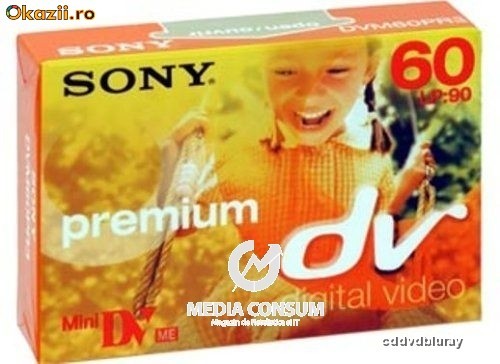 Caseta video Sony MiniDV 60 min foto mare