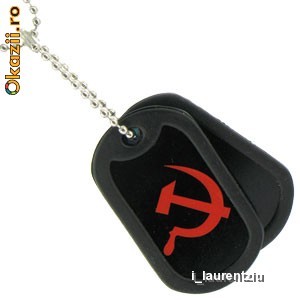 Dog Tag  USSR  cu Silencer HI-MA004 foto mare