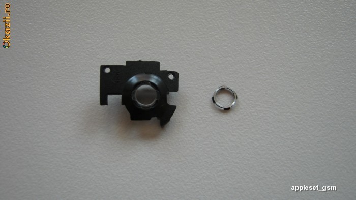 Geam camera inel metalic Apple iPhone 3G 3GS Original foto mare