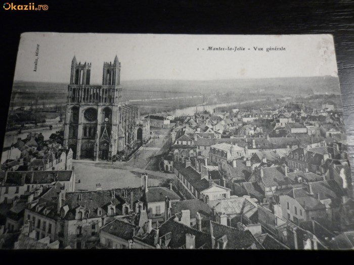 Franta , Carte postala din 1910 foto mare