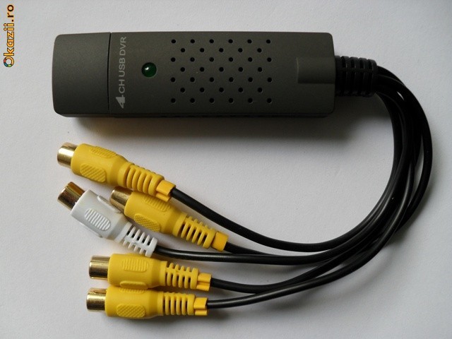 Dispozitiv extern de captura pe USB 4 canale foto mare