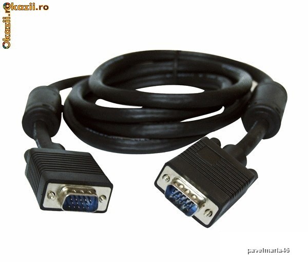 CABLU VGA  MONITOR  3m ,livrare gratuita foto mare