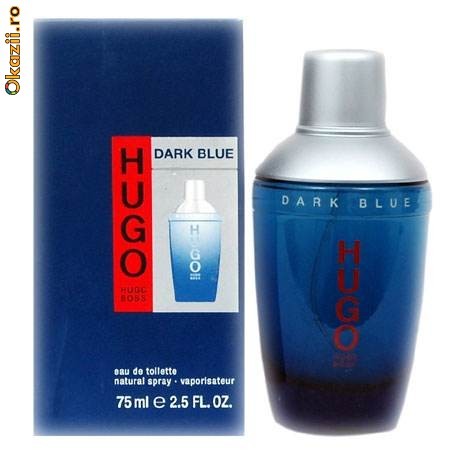 Parfum Hugo Boss Dark Blue masculin, apa de toaleta 125ml foto mare