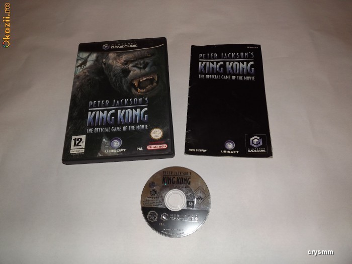 Joc Nintendo Gamecube - NGC - Wii - King Kong foto mare
