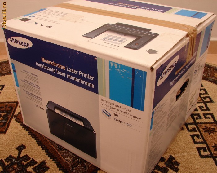 imprimanta laser Samsung ML 1640 foto mare
